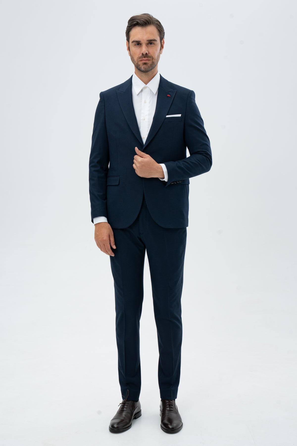 COSTUM SLIM FIT TWN - Bleumarin