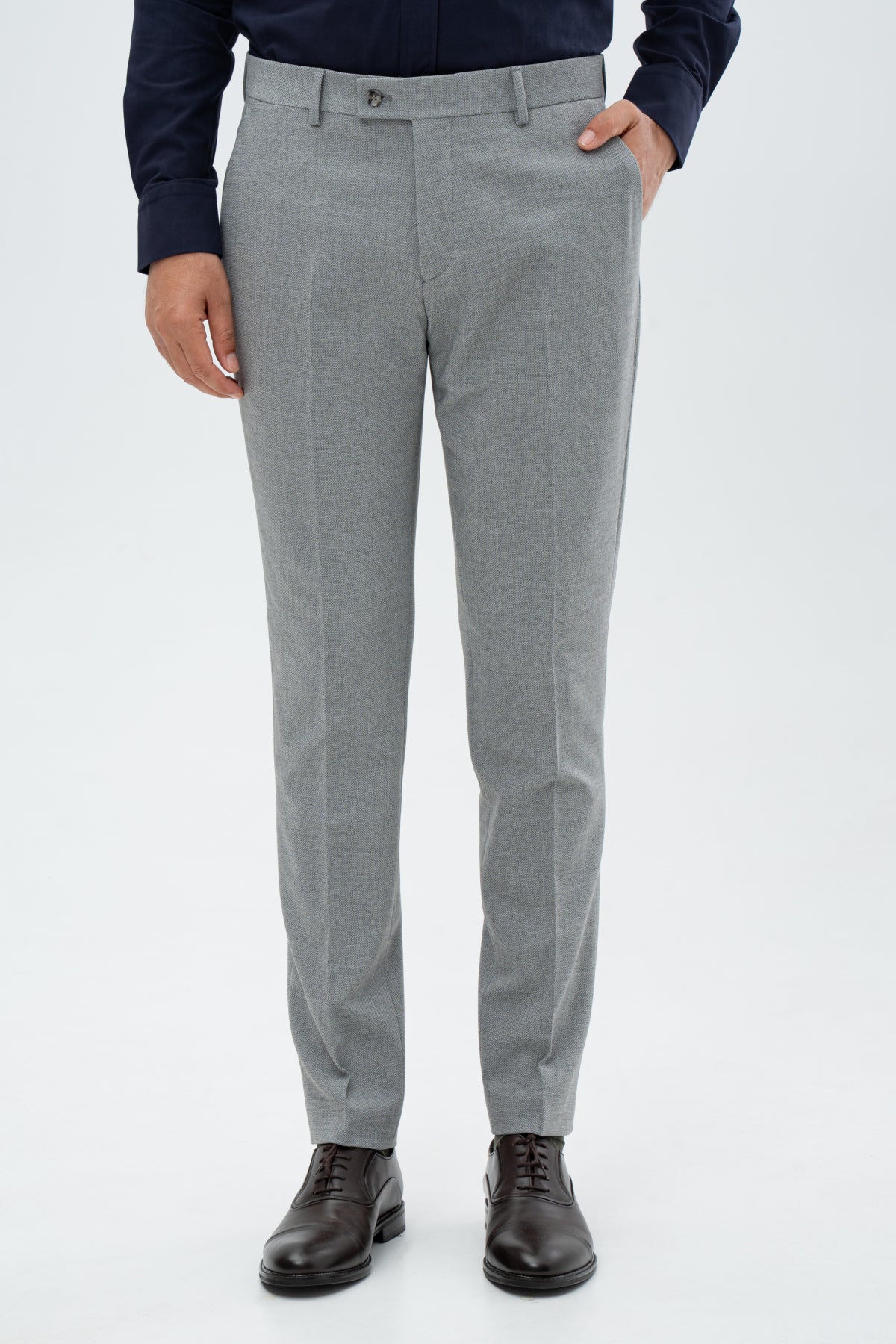 PANTALONI SLIM FIT TWN - Gri