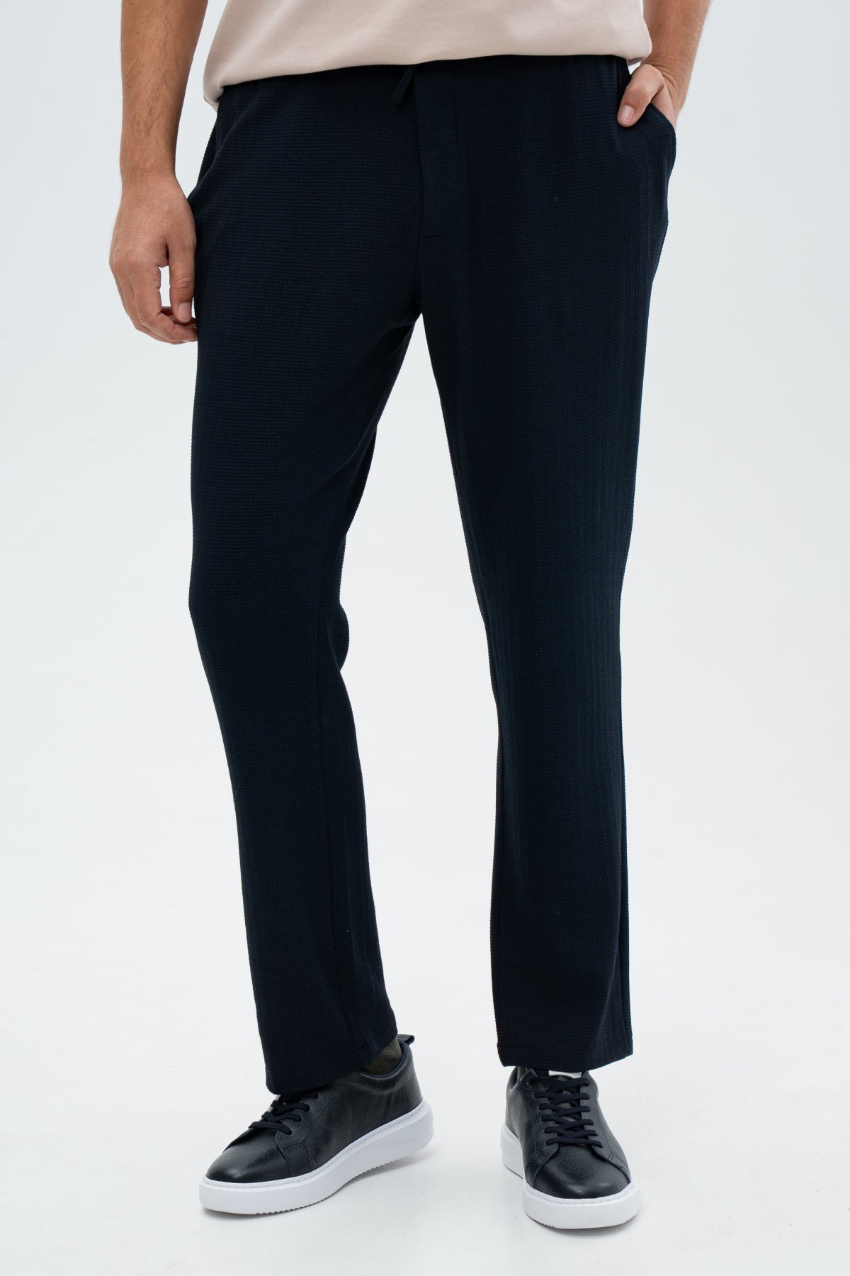 PANTALONI CASUAL JOGGER TWN - Bleumarin