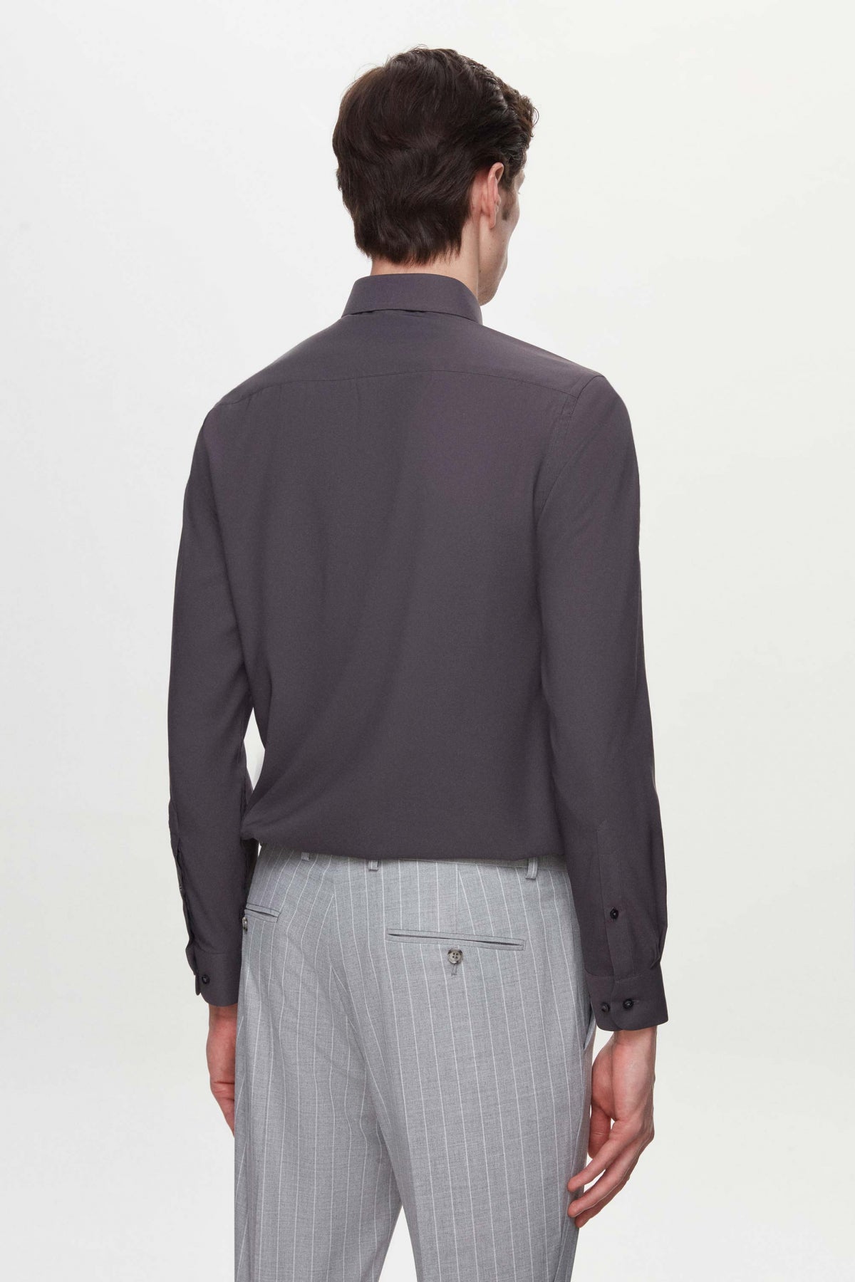 CAMASA SLIM FIT TWN - Antracit
