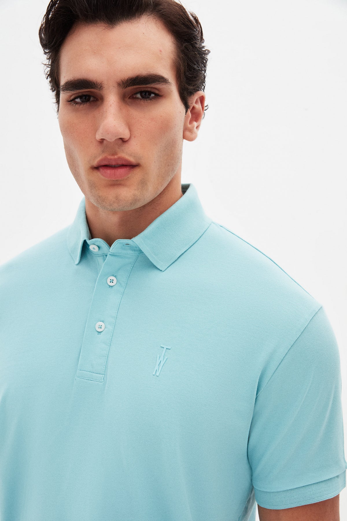 TRICOU SLIM FIT TWN - Aqua