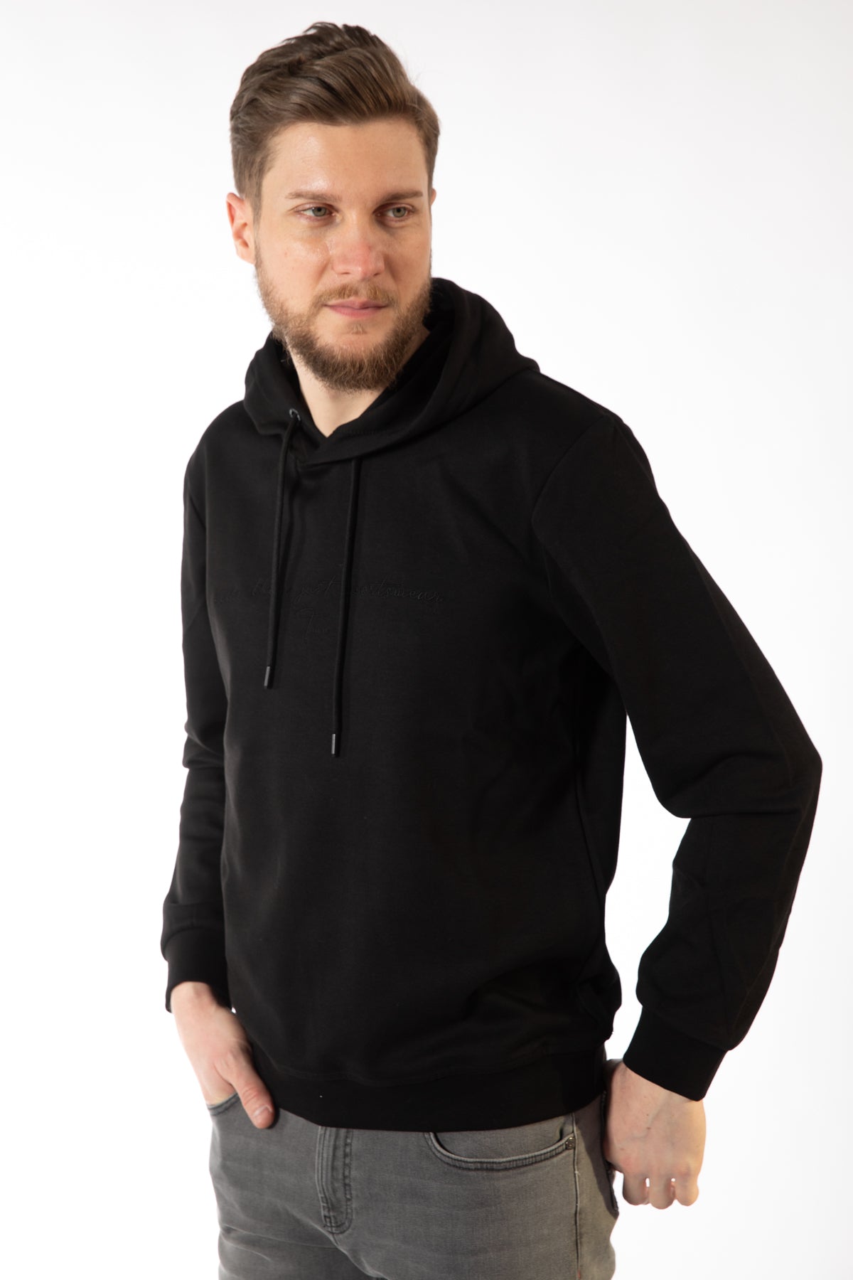 HANORAC SLIM FIT TWN - Negru