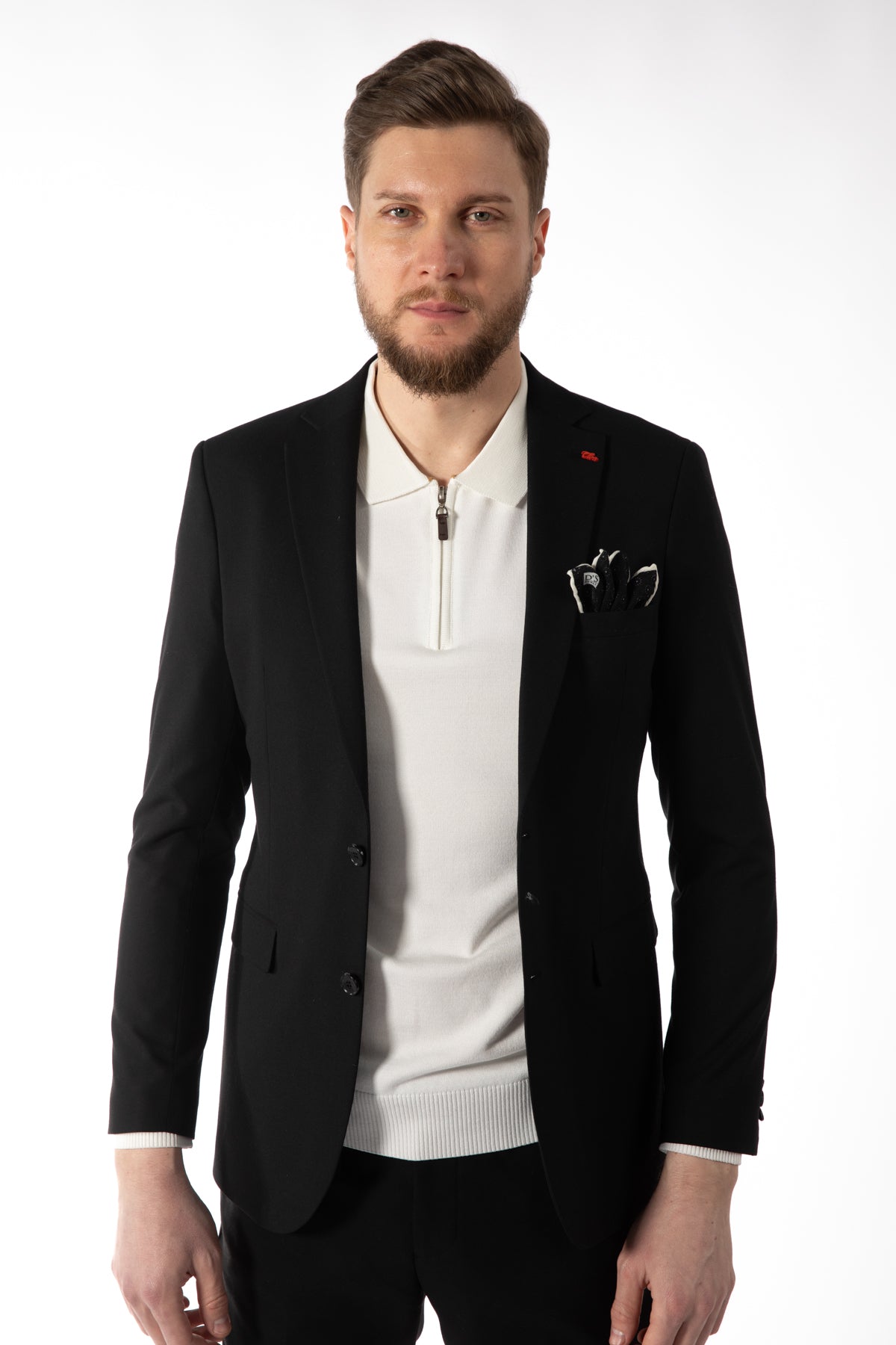 COSTUM SLIM FIT TWN  - Negru