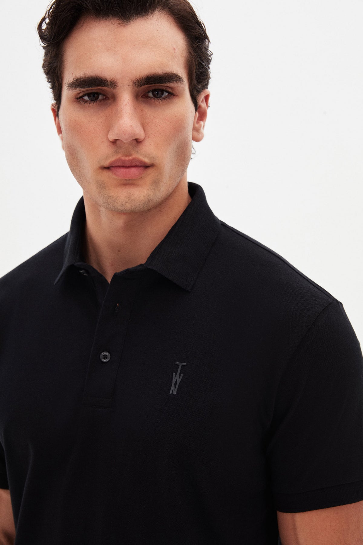 TRICOU SLIM FIT TWN - Negru
