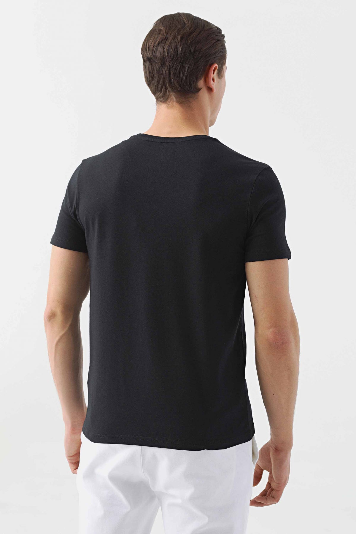 TRICOU SLIM FIT TWN - Negru