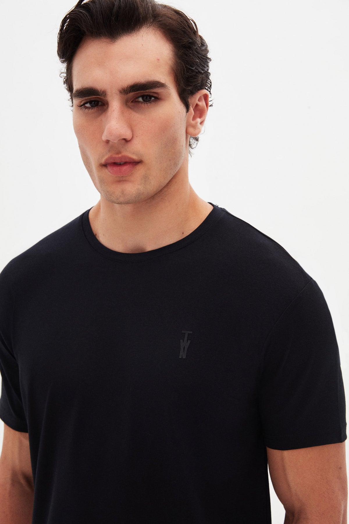 TRICOU SLIM FIT TWN - Negru