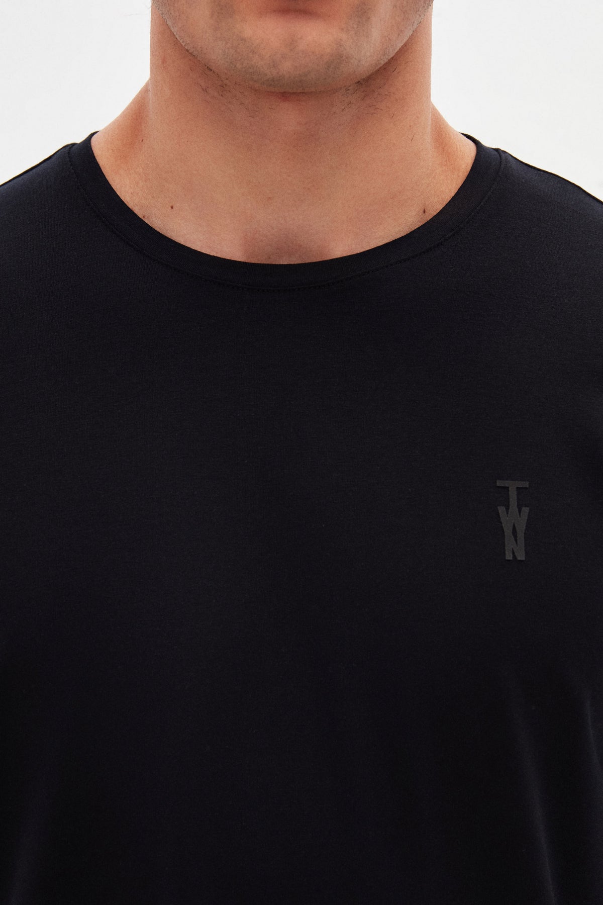 TRICOU SLIM FIT TWN - Negru