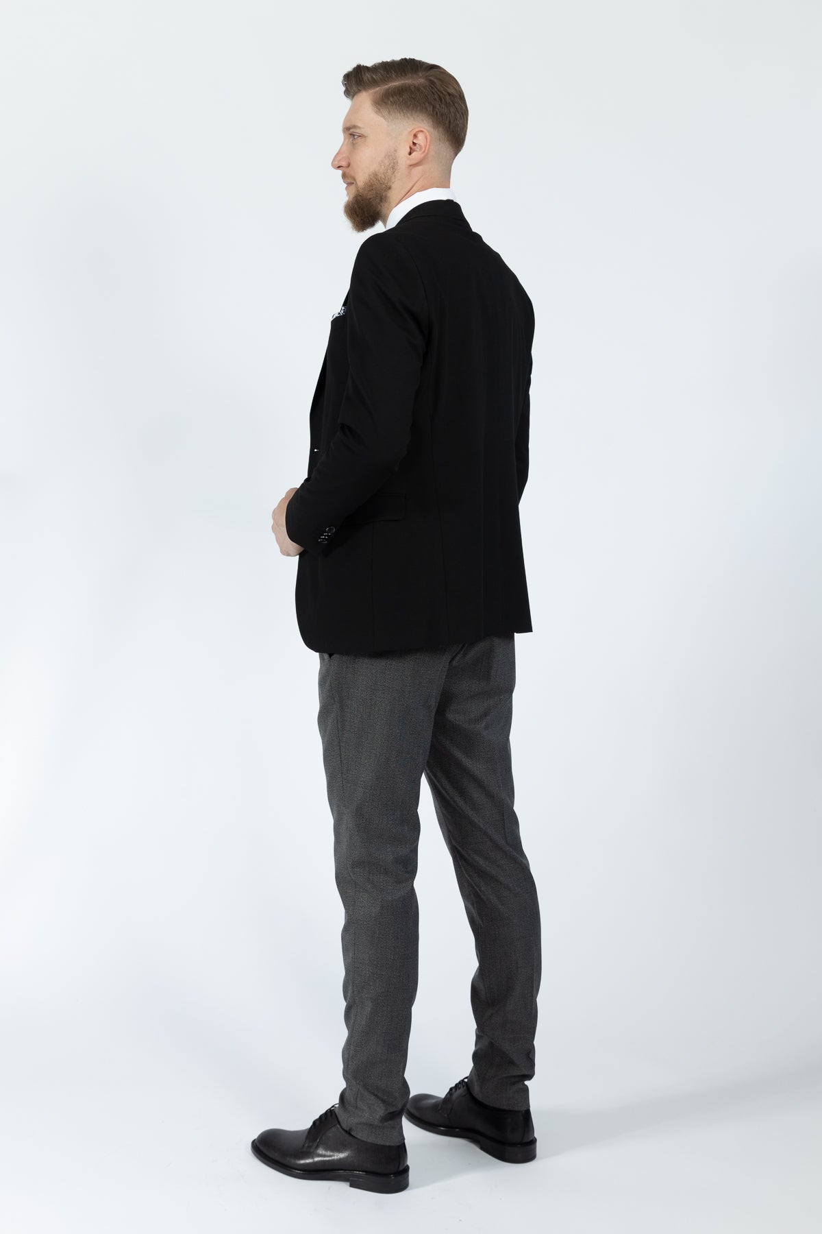 COSTUM CU VESTA SLIM FIT TWN - Negru