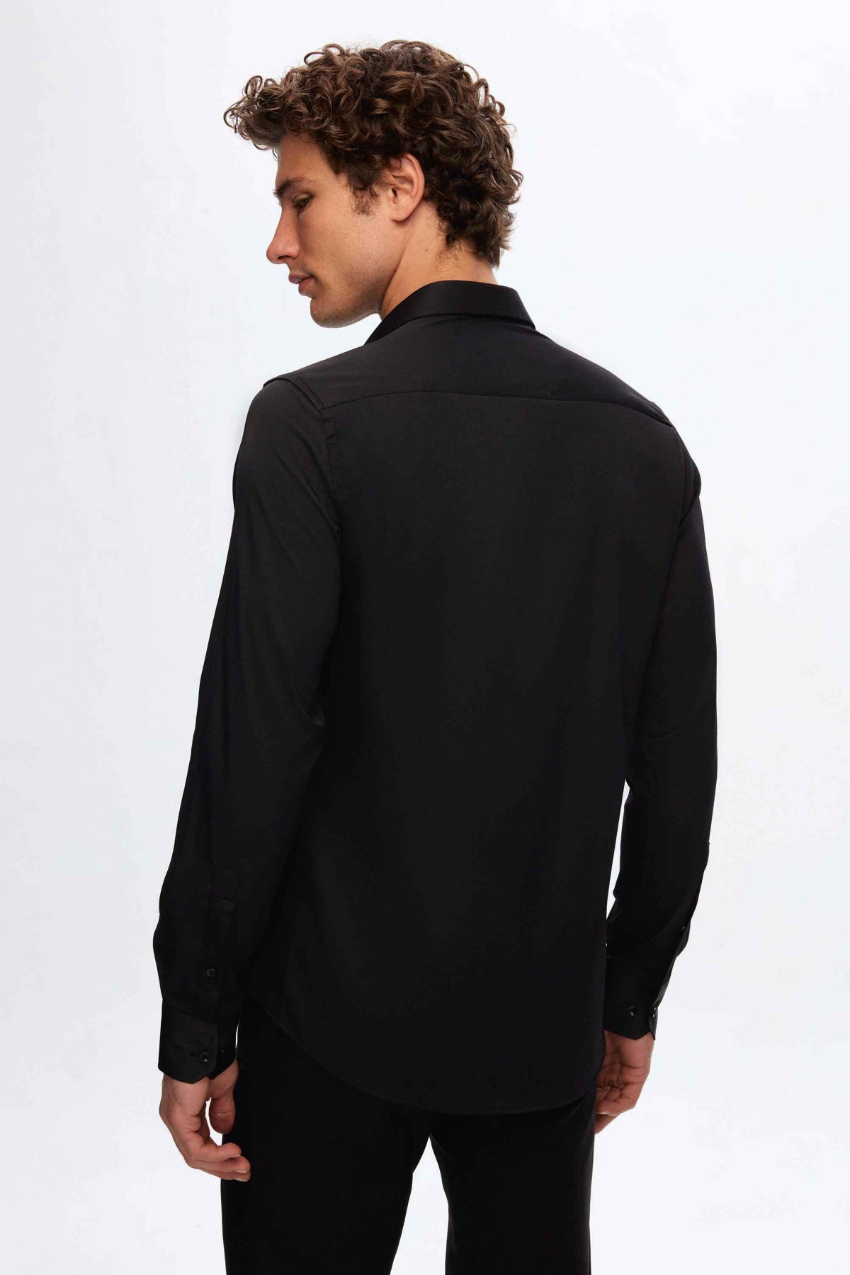 CAMASA SLIM FIT TWN - Negru