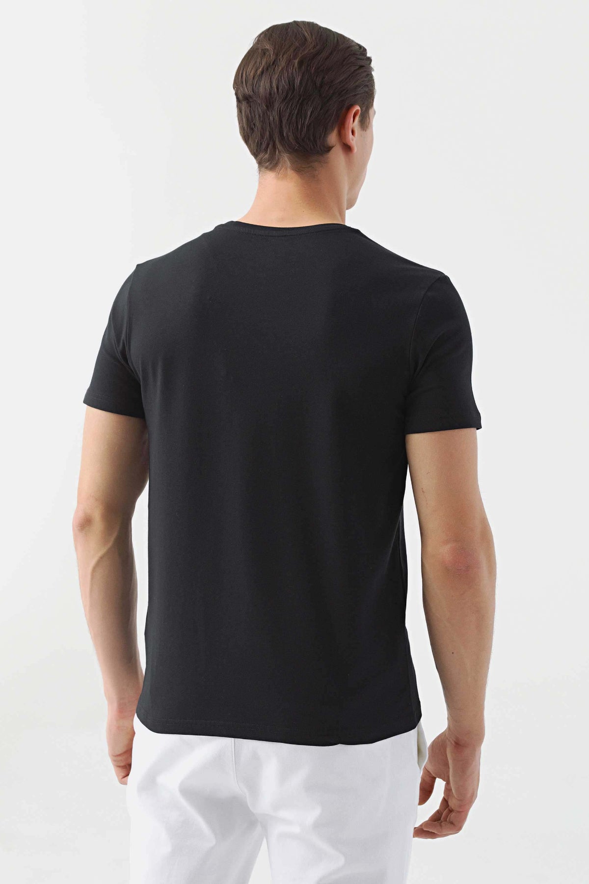 TRICOU SLIM FIT TWN - Negru