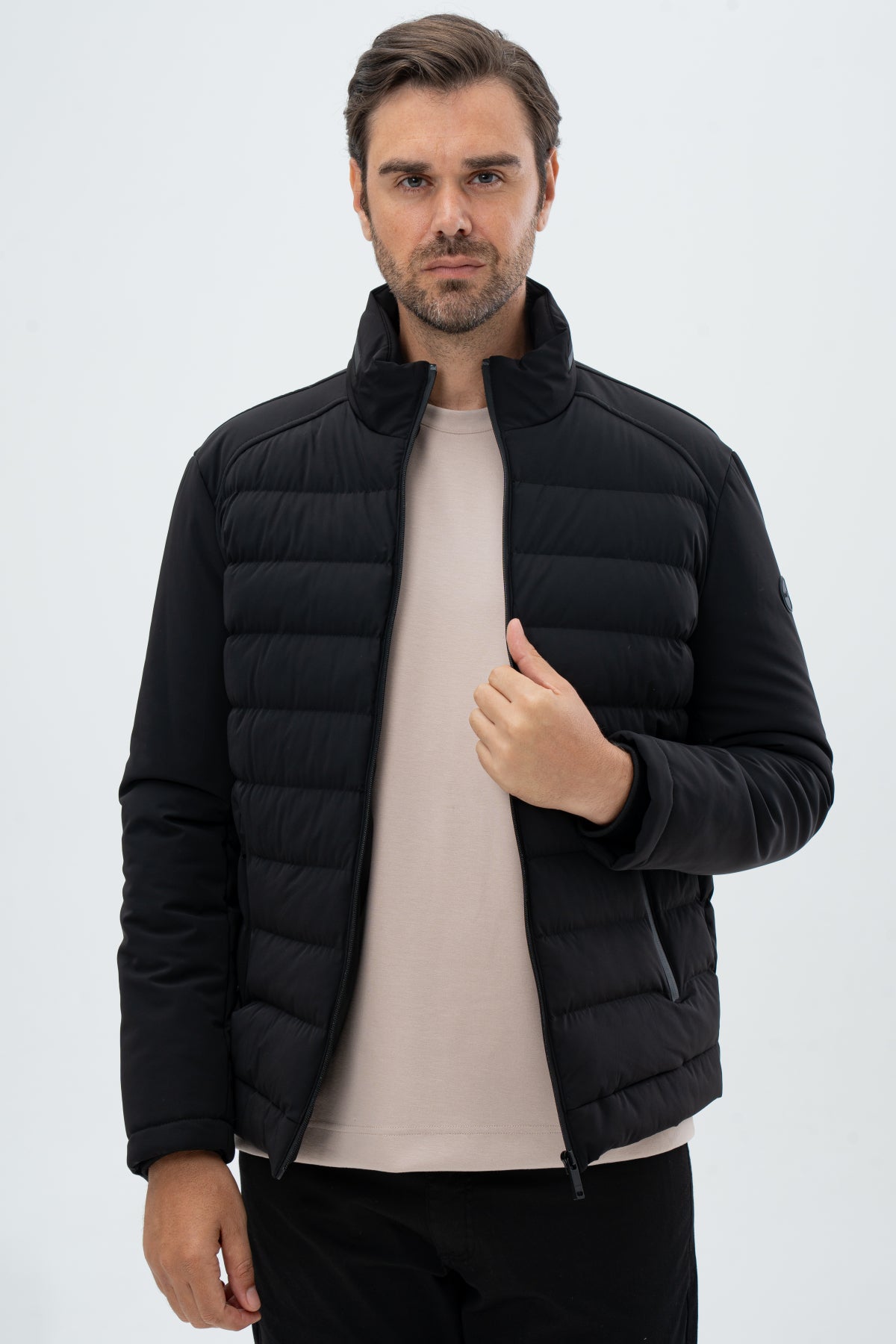 GEACA RELAXED FIT TWN - Negru