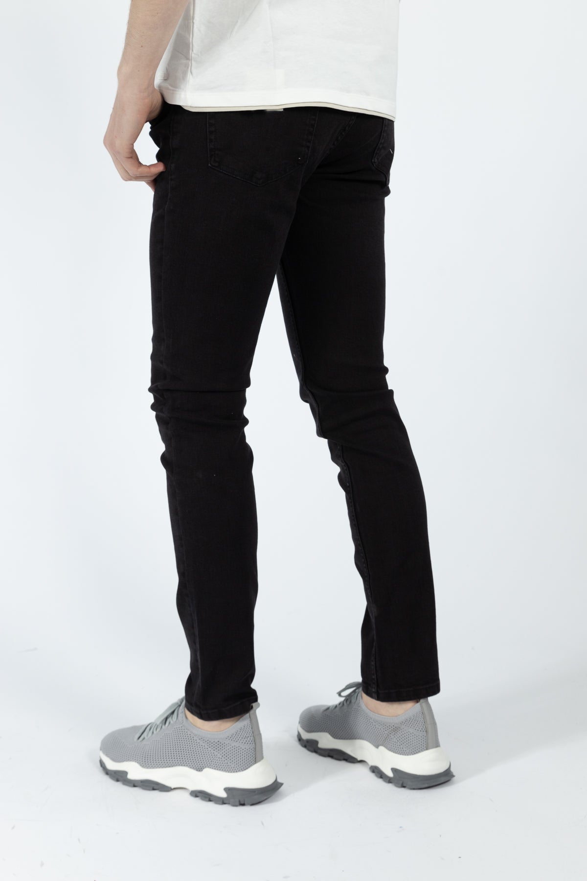 BLUGI SLIM FIT TWN - Negru