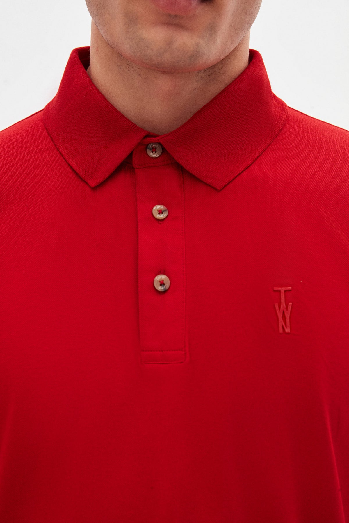 TRICOU SLIM FIT TWN - Roșu