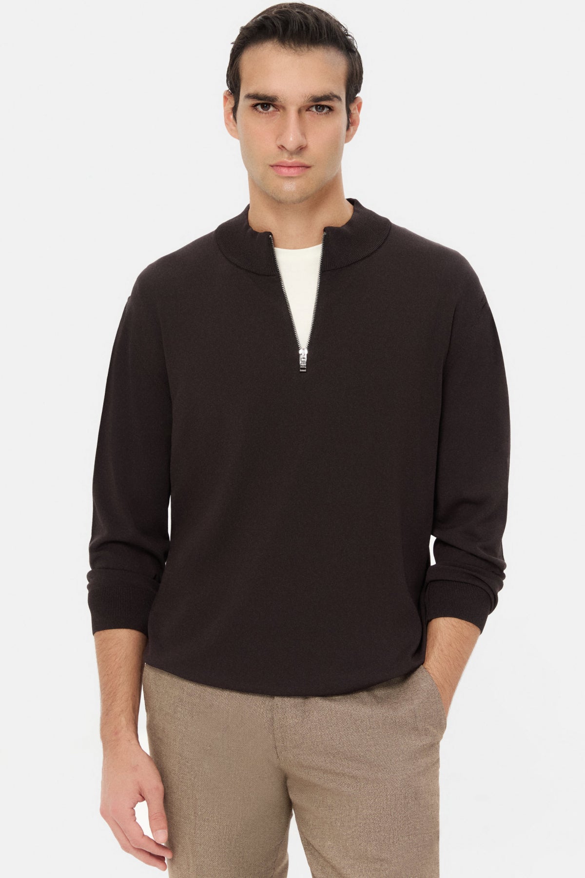PULOVER SLIM FIT TWN - Maro