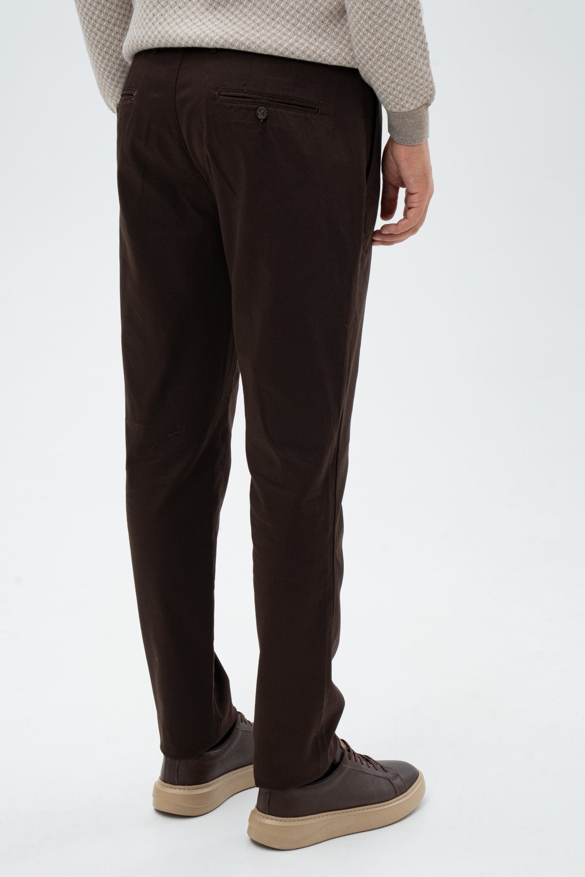 PANTALONI CHINO SLIM FIT TWN - Maro