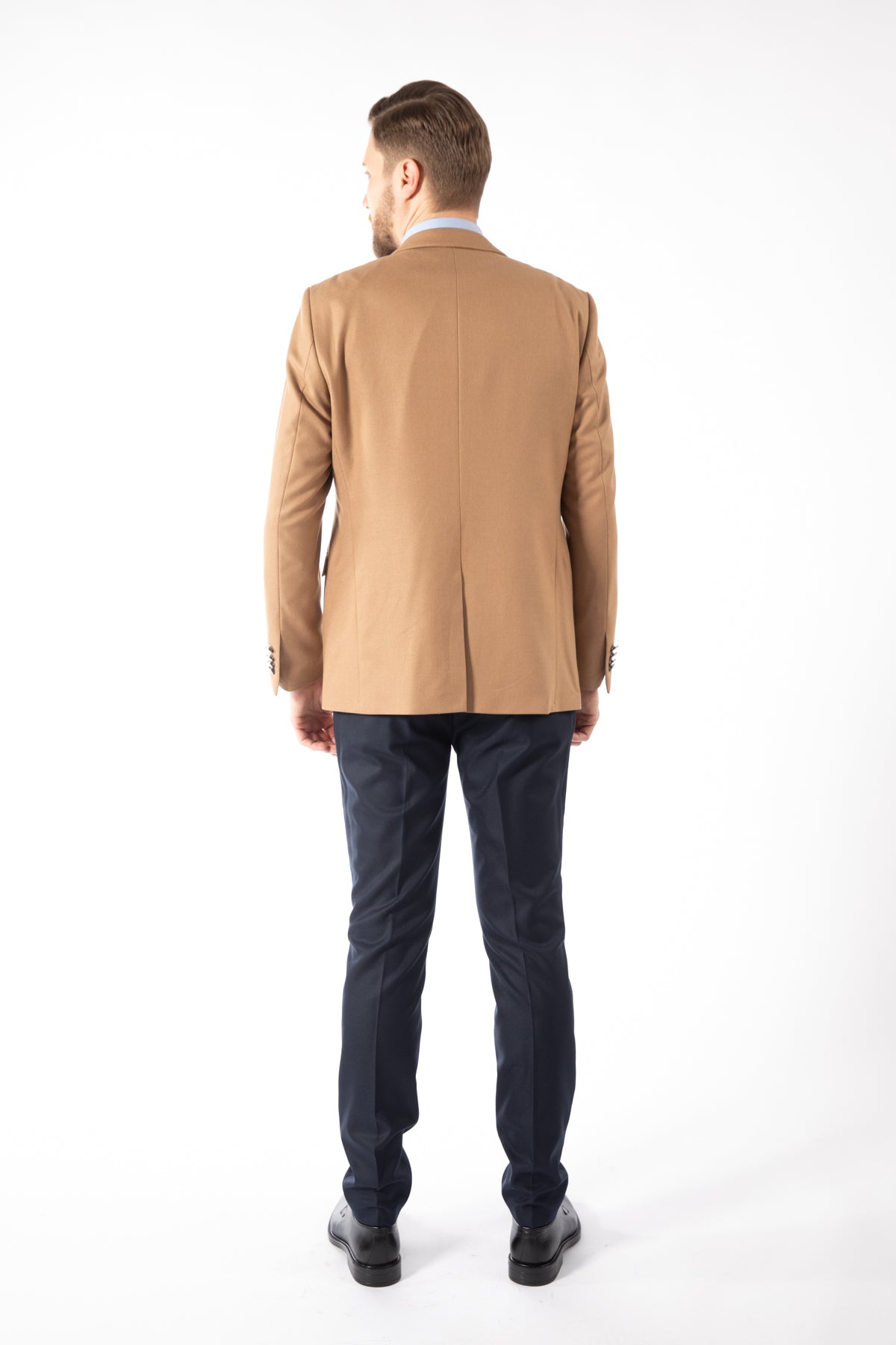 COSTUM SLIM FIT TWN - Cămil