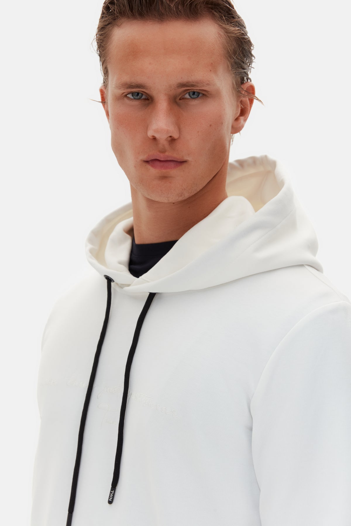 HANORAC SLIM FIT TWN - Ecru
