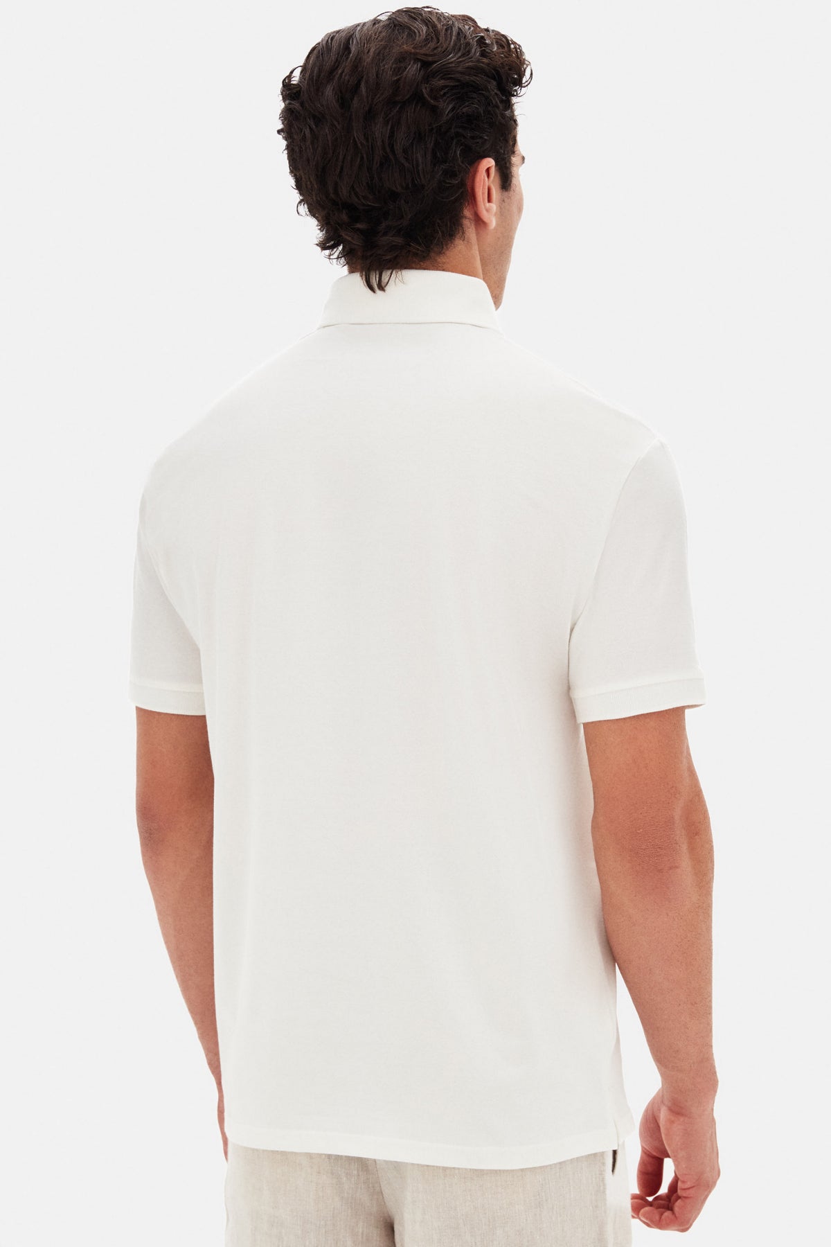 TRICOU SLIM FIT TWN - Ecru