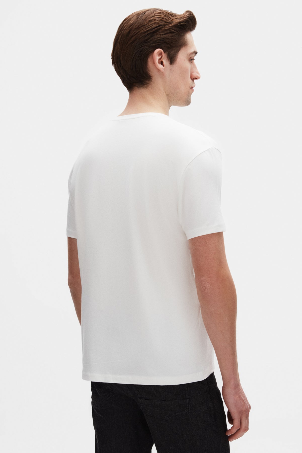 TRICOU SLIM FIT TWN - Ecru