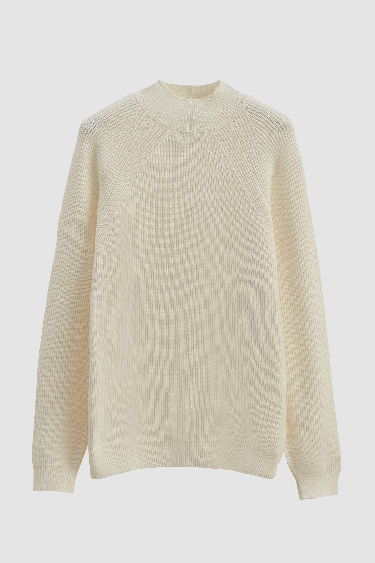 PULOVER SLIM FIT TWN - Ecru