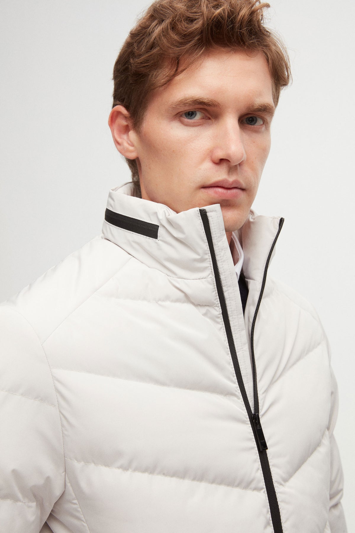GEACA SLIM FIT TWN - Ecru