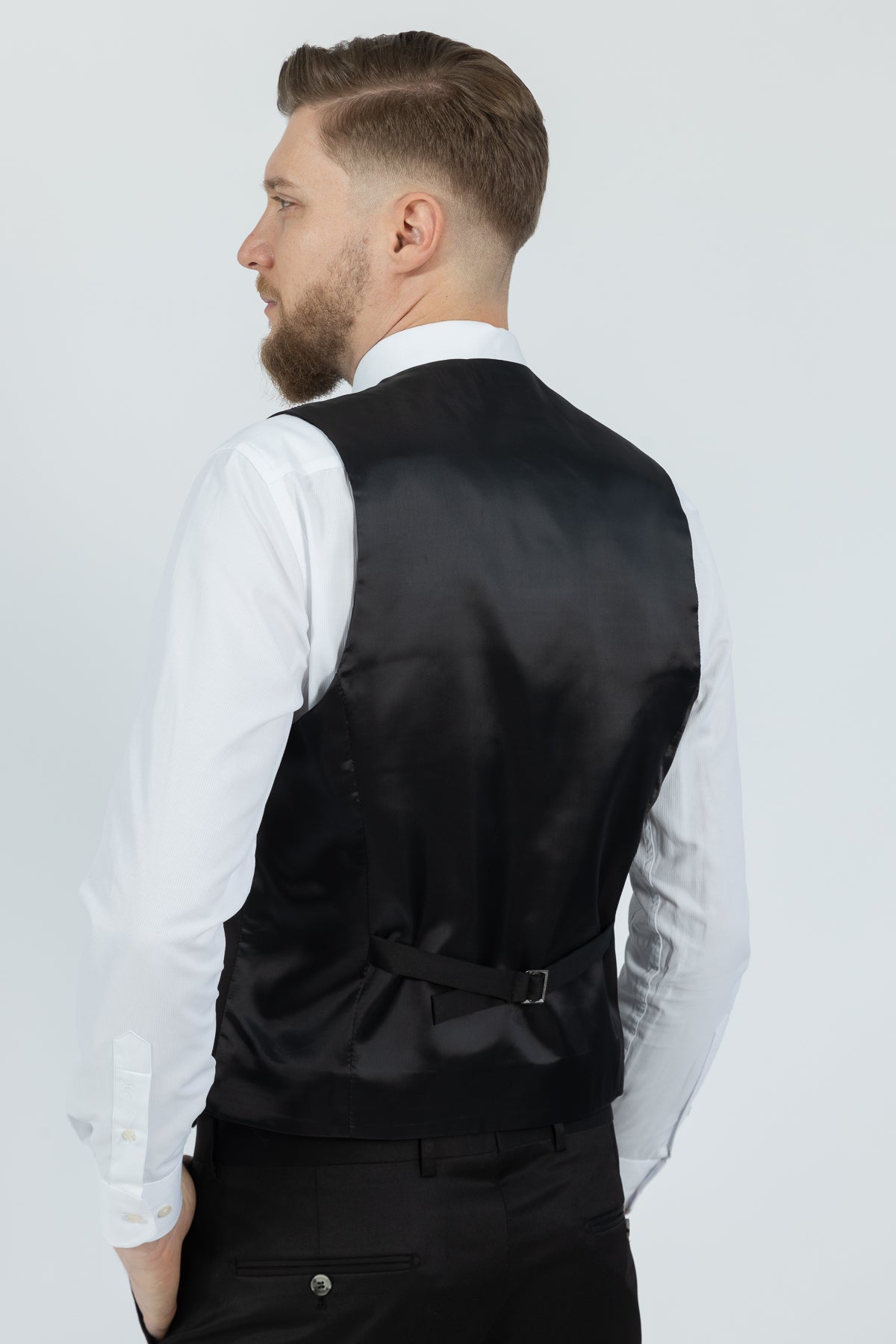 COSTUM CU VESTA SLIM FIT TWN - Gri