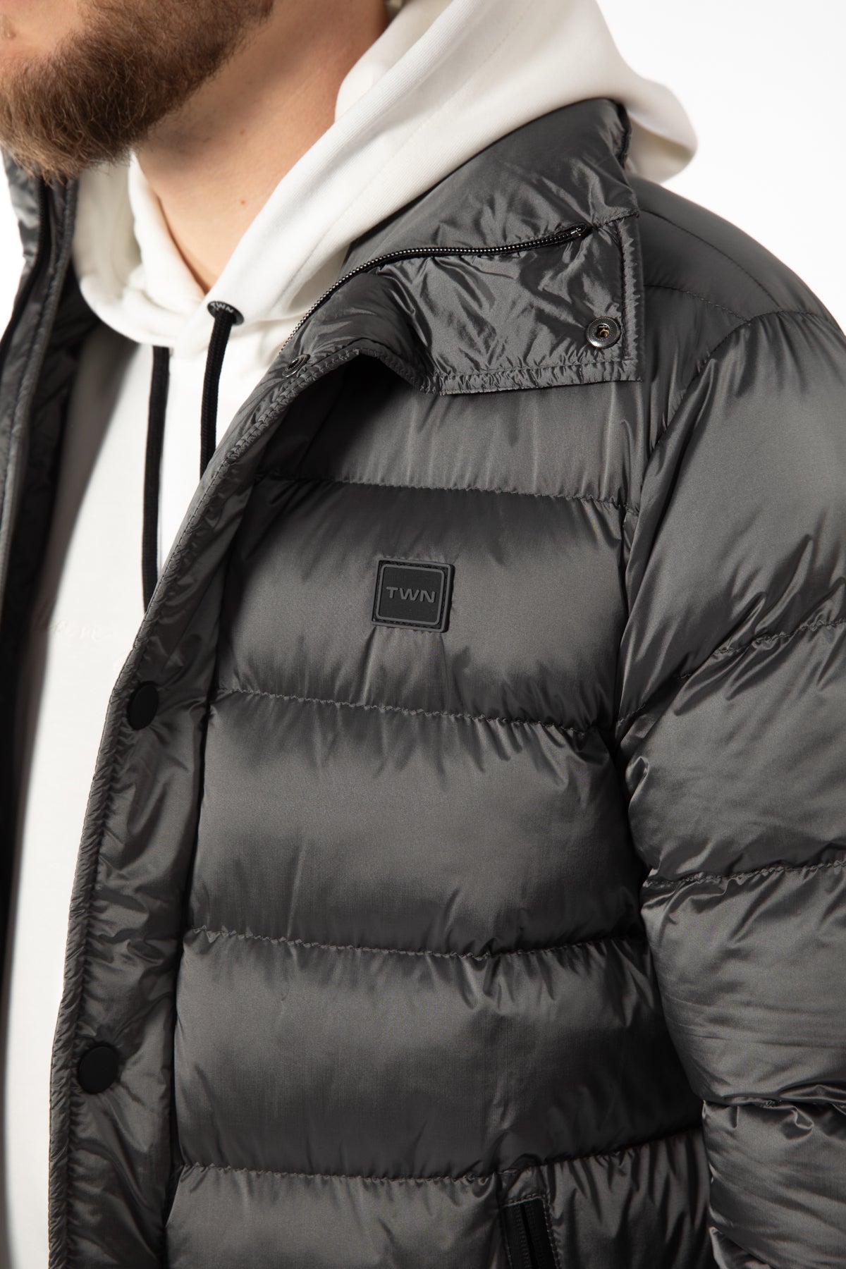 GEACA SLIM FIT TWN - Gri