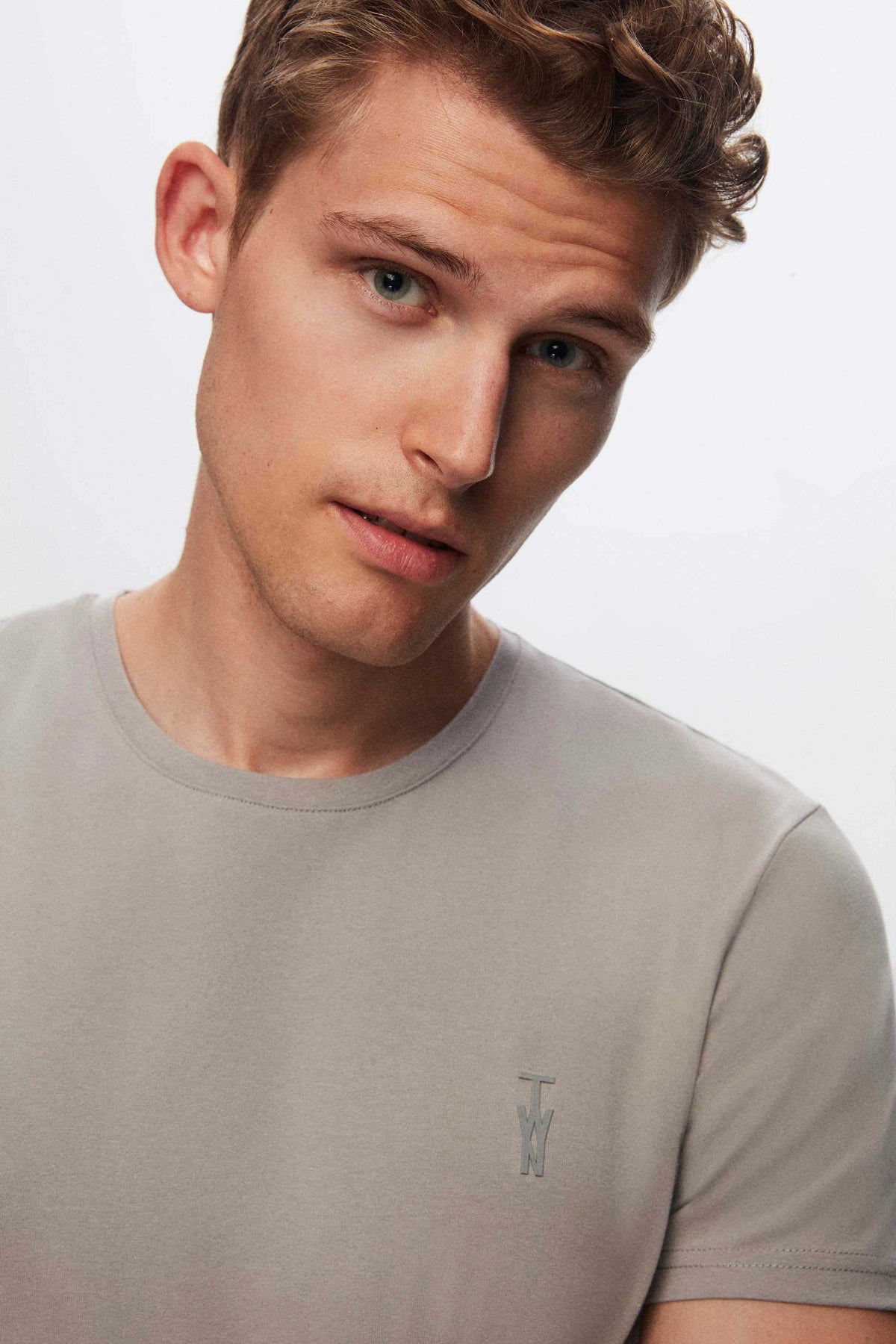 TRICOU SLIM FIT TWN - Gri