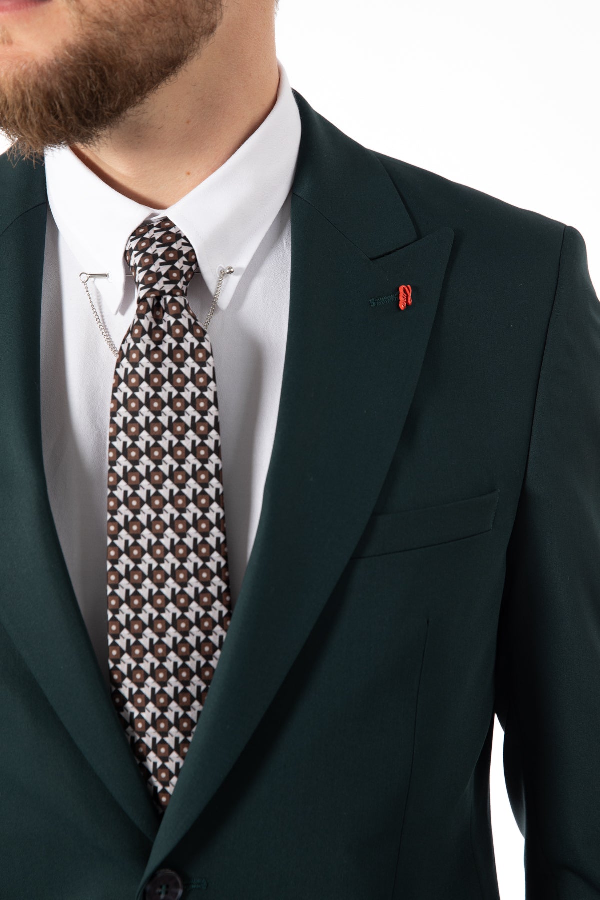 COSTUM SLIM FIT TWN - Verde