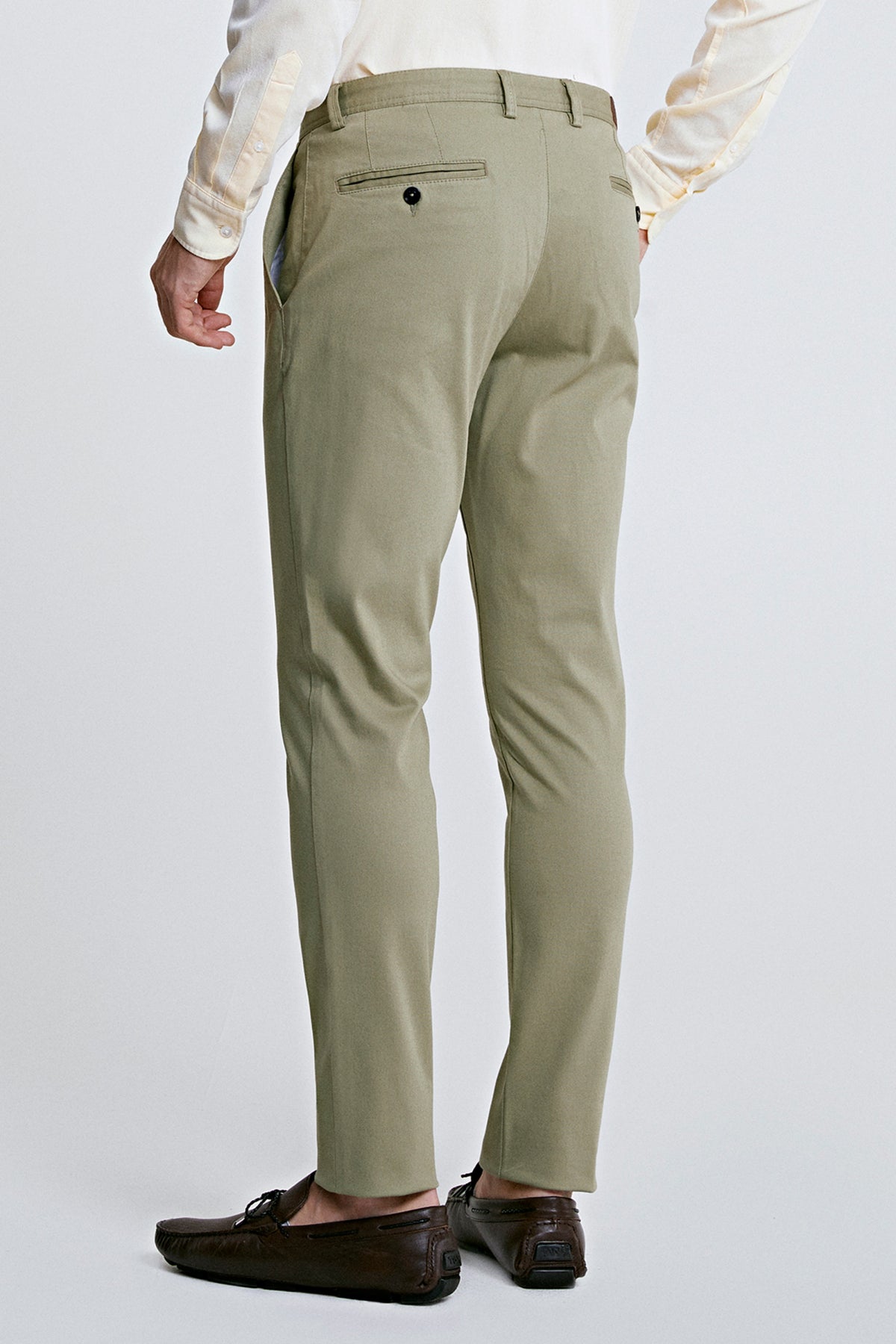 PANTALONI CHINO SLIM FIT TWN - Verde