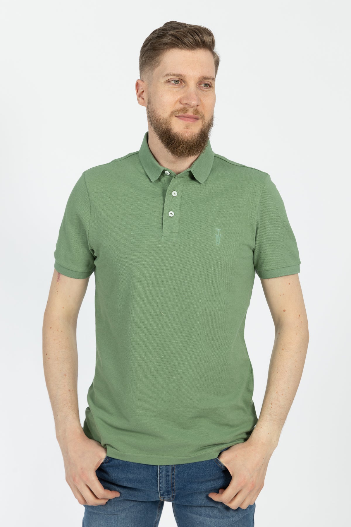 TRICOU SLIM FIT TWN - Verde
