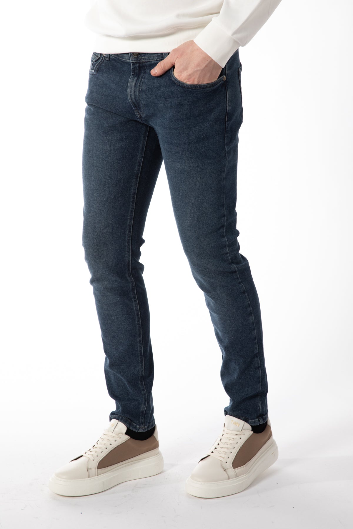 BLUGISTRI SLIM FIT TWN - Indigo