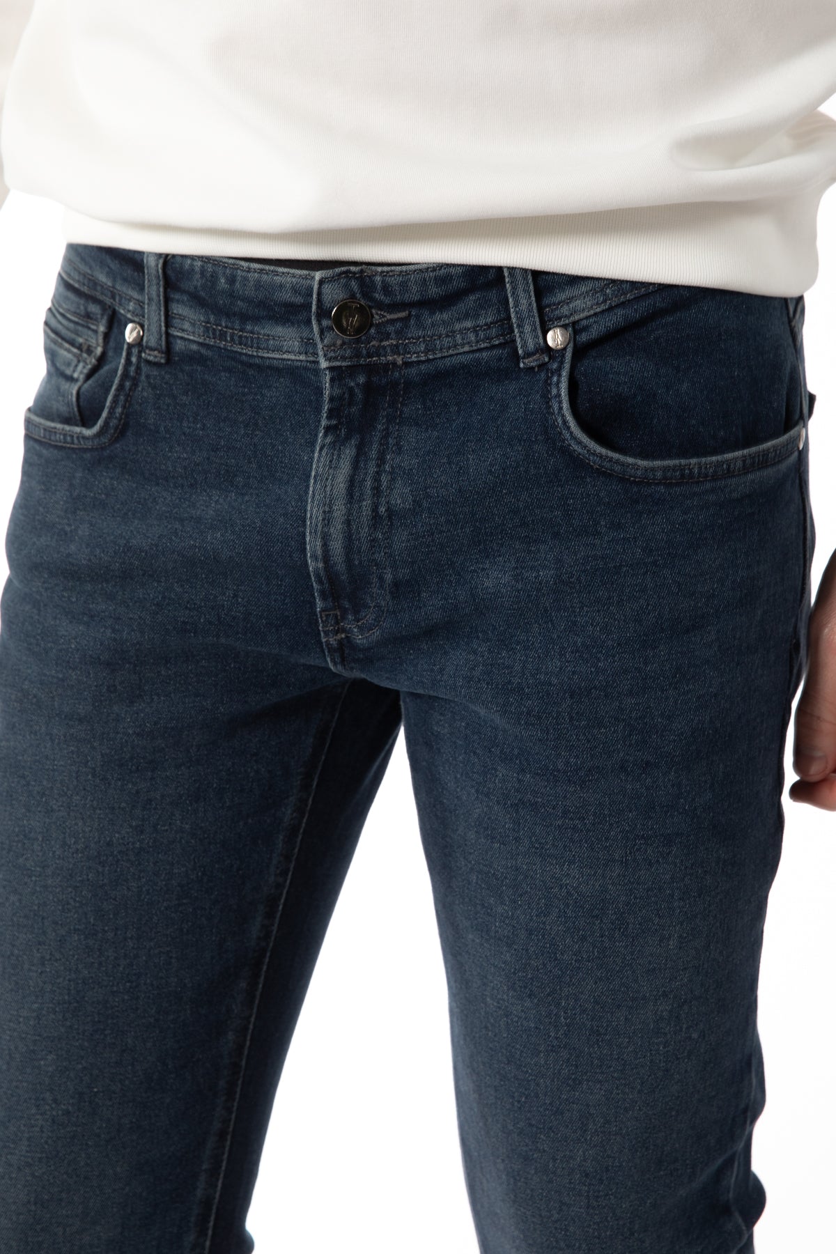BLUGISTRI SLIM FIT TWN - Indigo