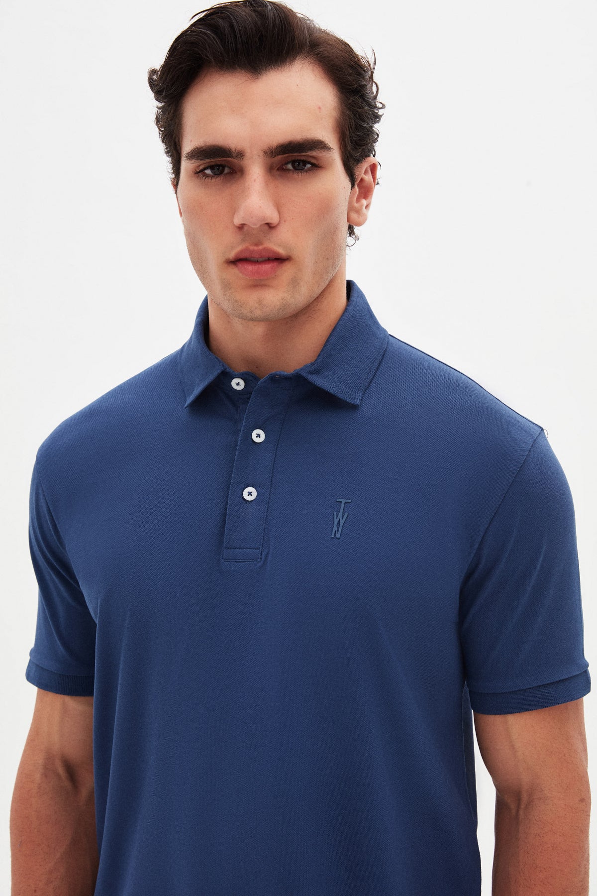 TRICOU SLIM FIT TWN - Albastru