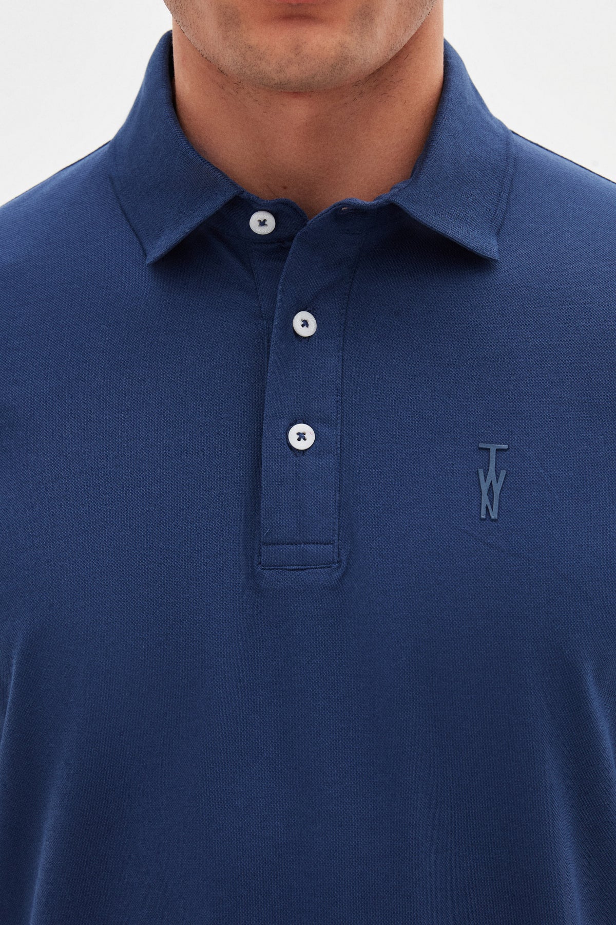 TRICOU SLIM FIT TWN - Albastru