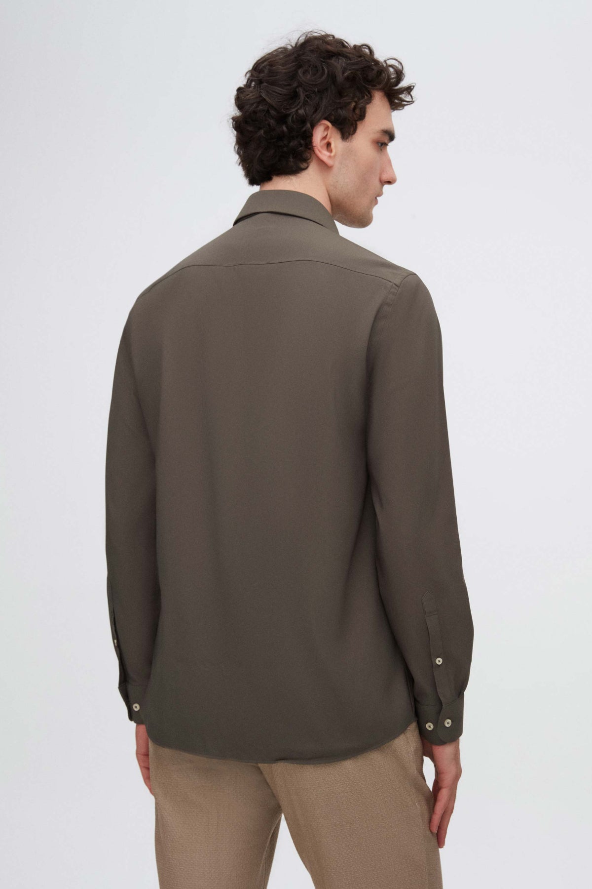 CAMASA SLIM FIT TWN - Kaki