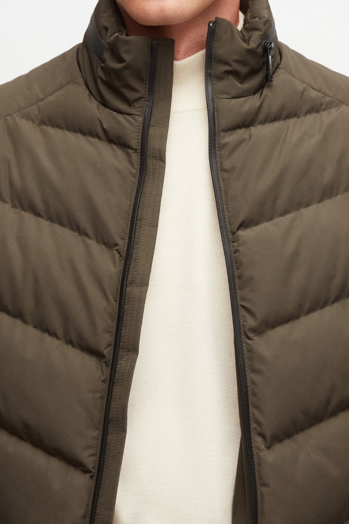 GEACA SLIM FIT TWN - Kaki