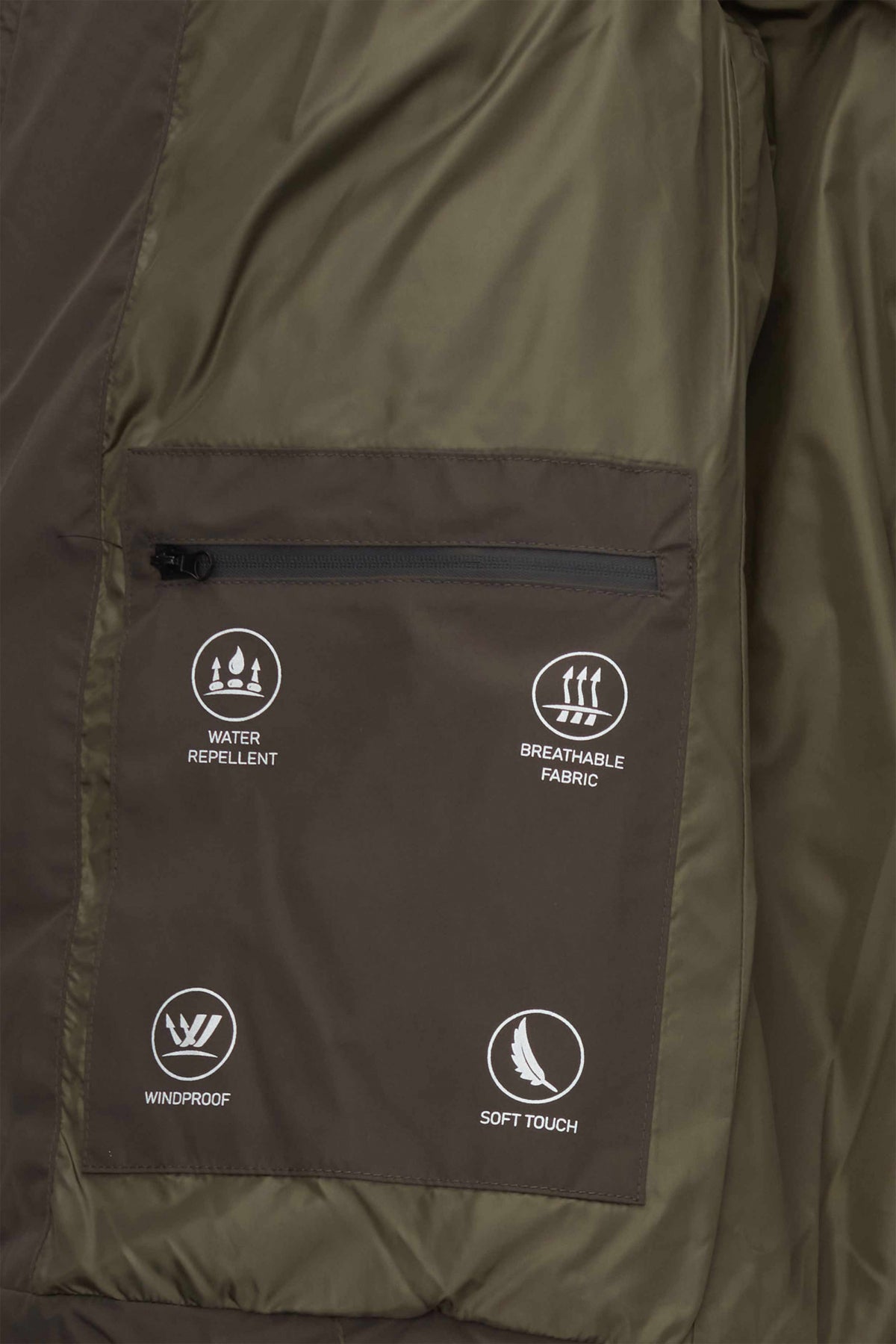 GEACA SLIM FIT TWN - Kaki