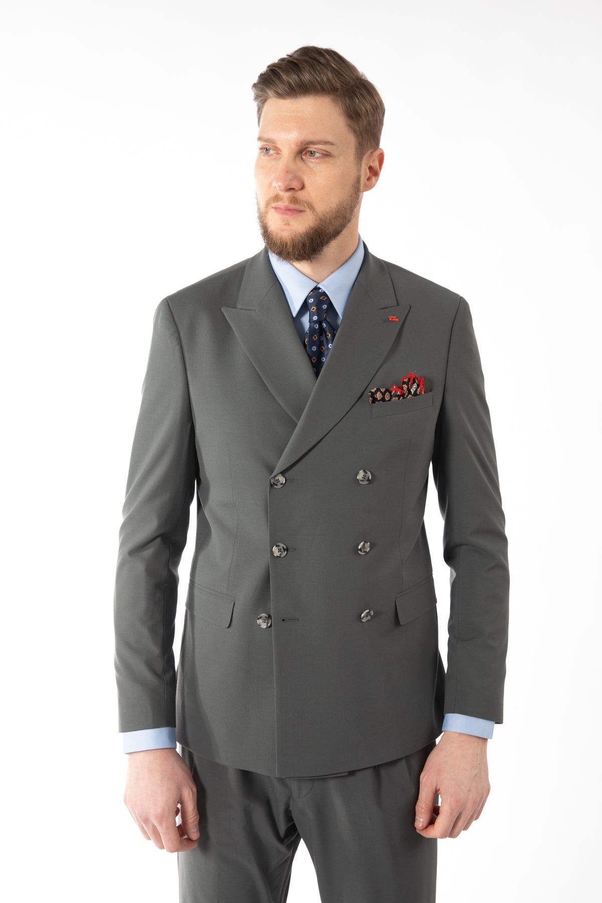 COSTUM SLIM FIT TWN - Kaki