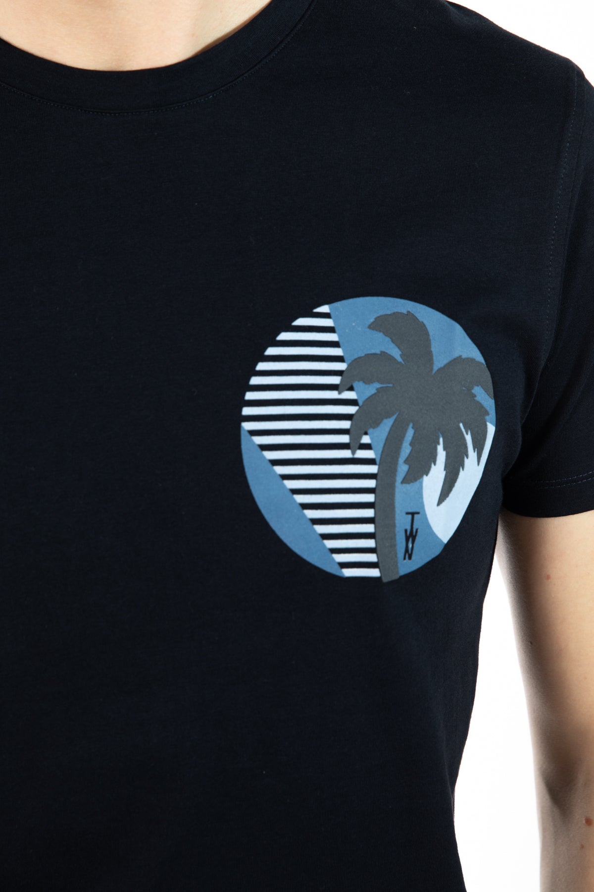 TRICOU SLIM FIT TWN - Bleumarin