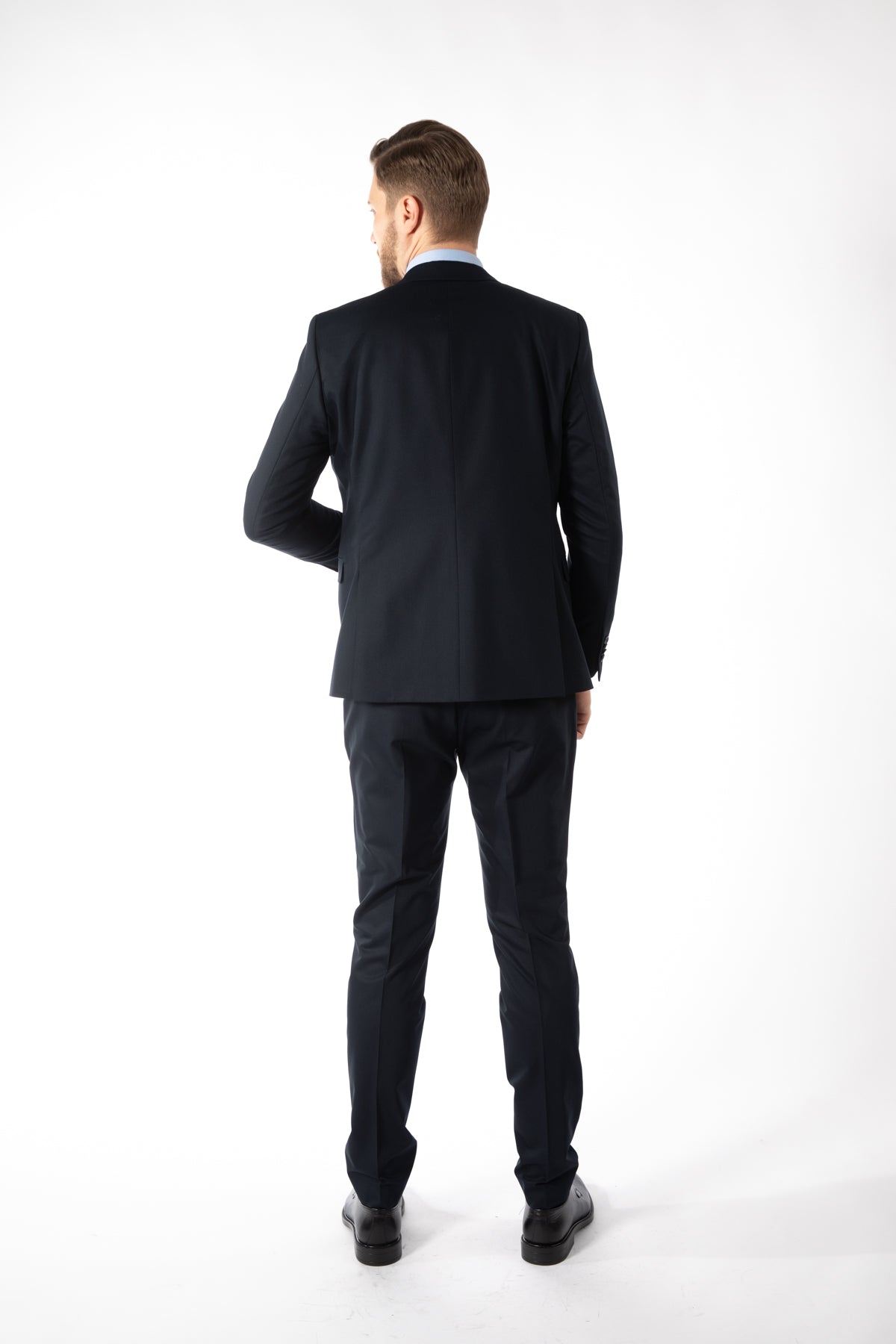 COSTUM SLIM FIT TWN - Bleumarin