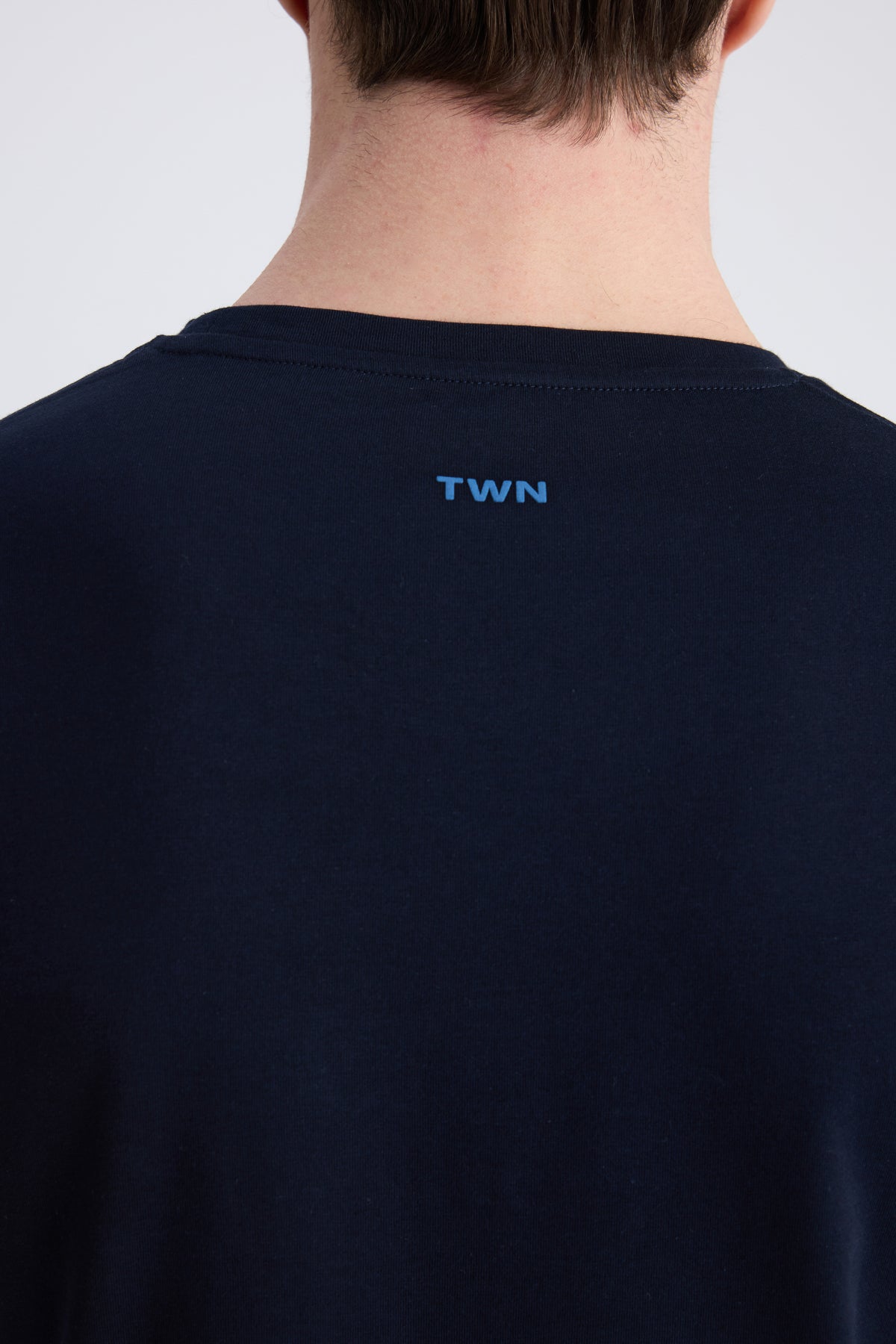 TRICOU SLIM FIT TWN - Bleumarin