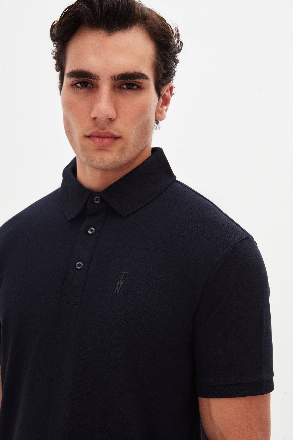 TRICOU SLIM FIT TWN - Bleumarin