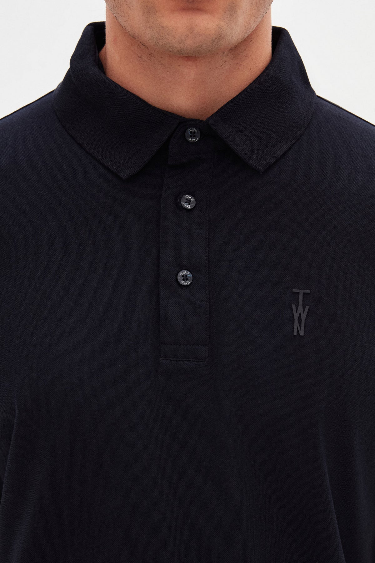 TRICOU SLIM FIT TWN - Bleumarin