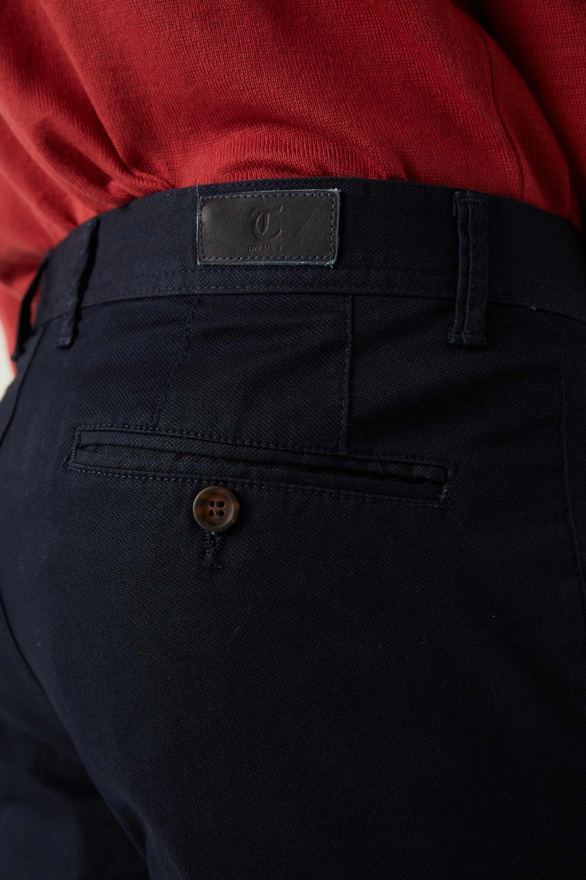 PANTALONI CHINO SLIM FIT TWN - Bleumarin