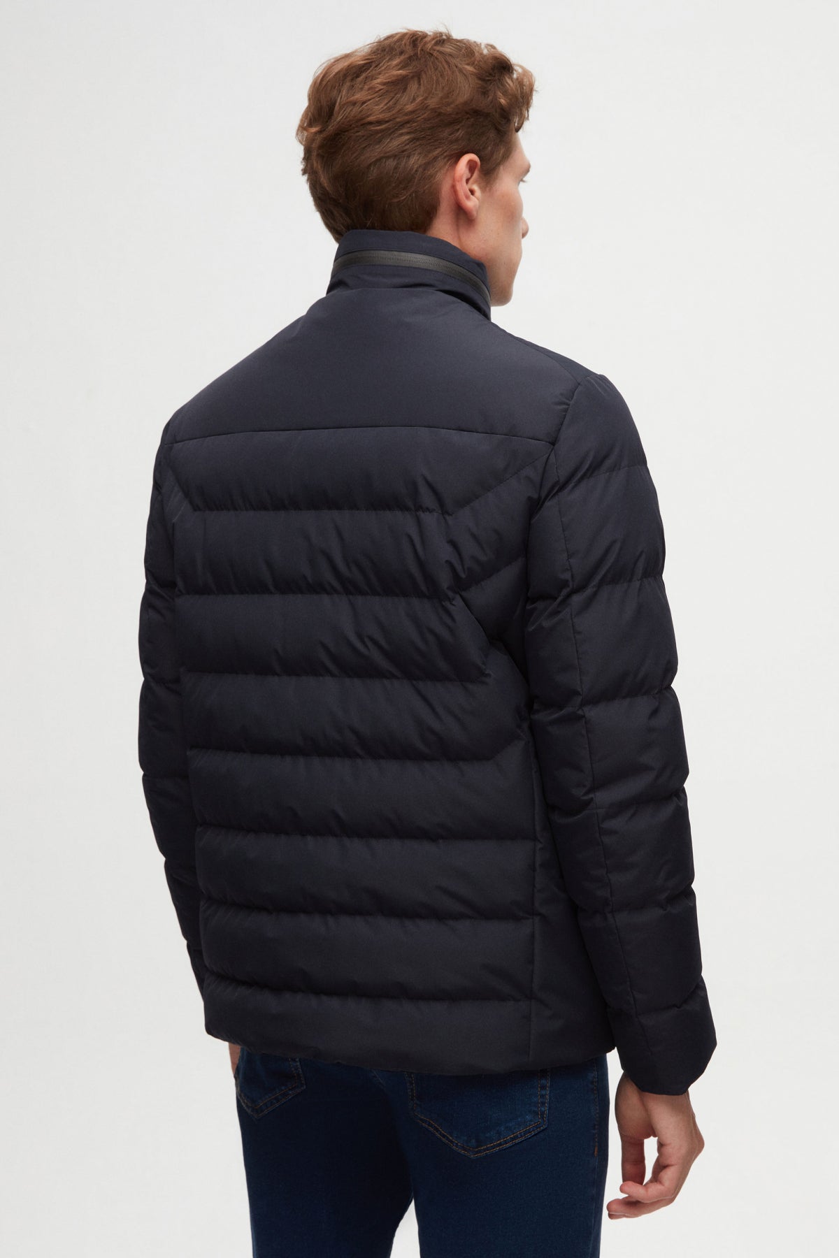 GEACA SLIM FIT TWN - Bleumarin
