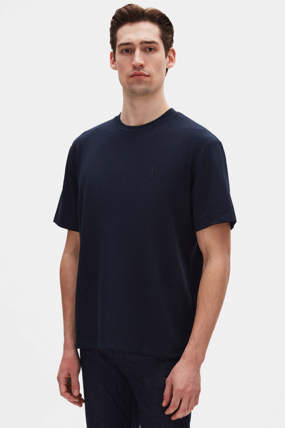 TRICOU RELAXED FIT TWN - Bleumarin
