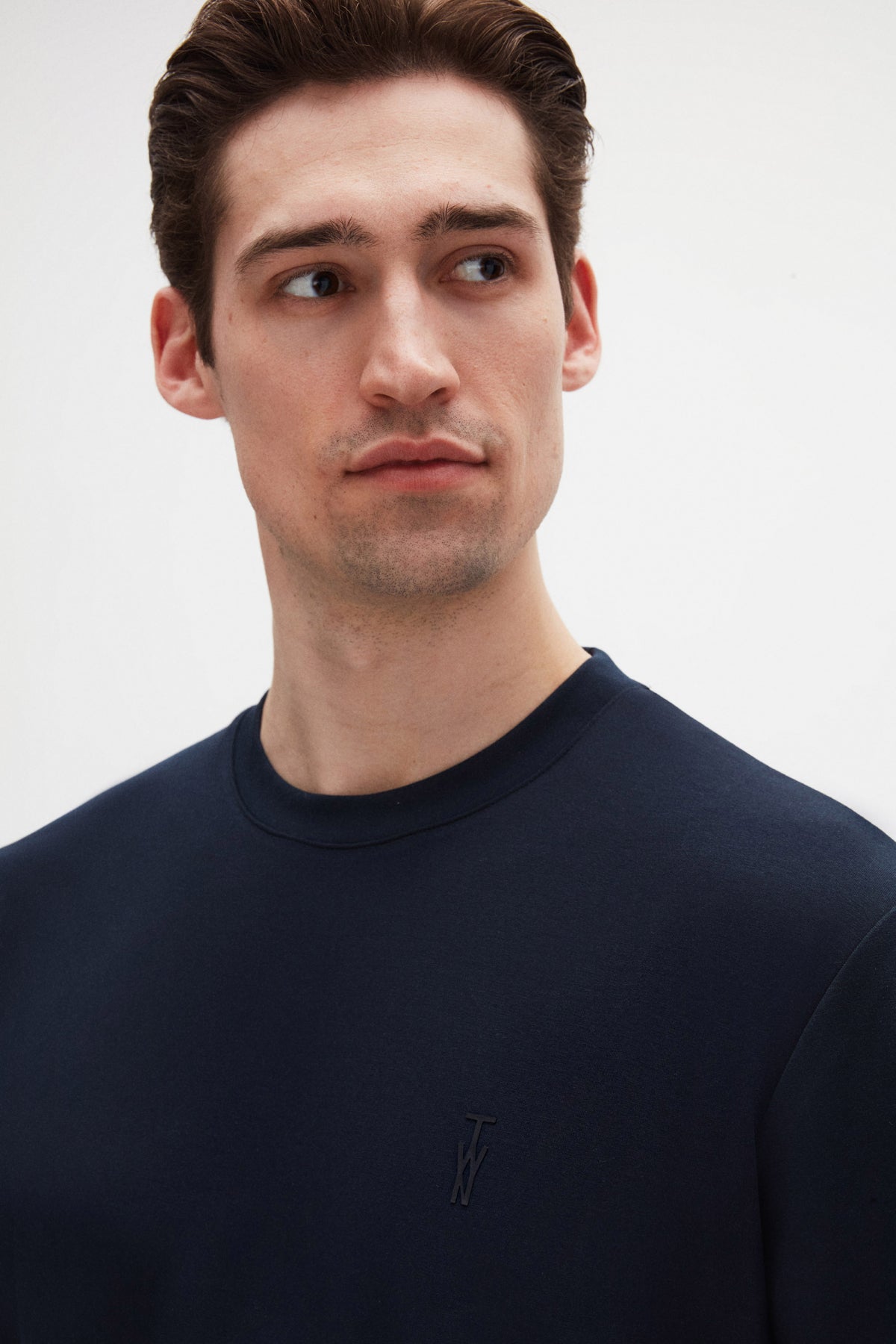 TRICOU RELAXED FIT TWN - Bleumarin