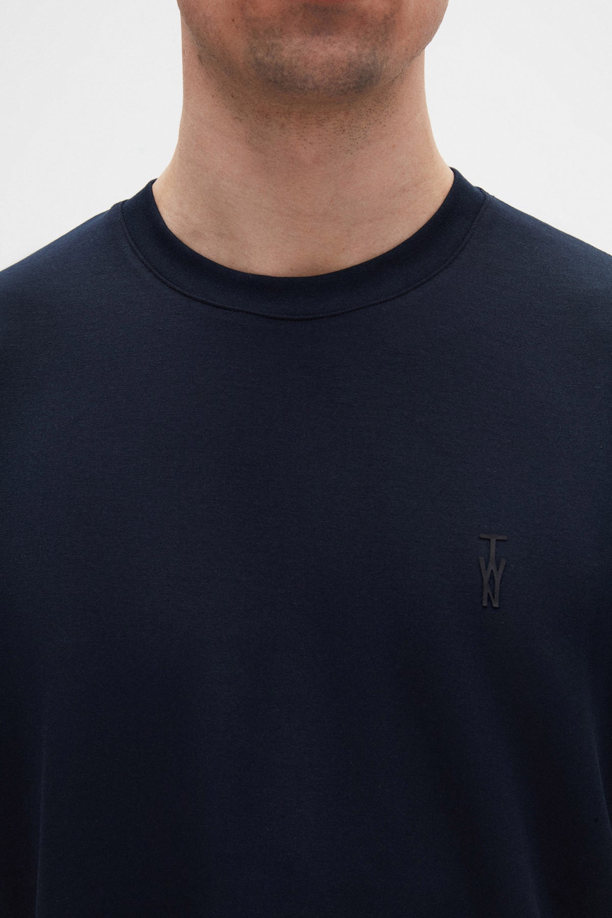 TRICOU RELAXED FIT TWN - Bleumarin