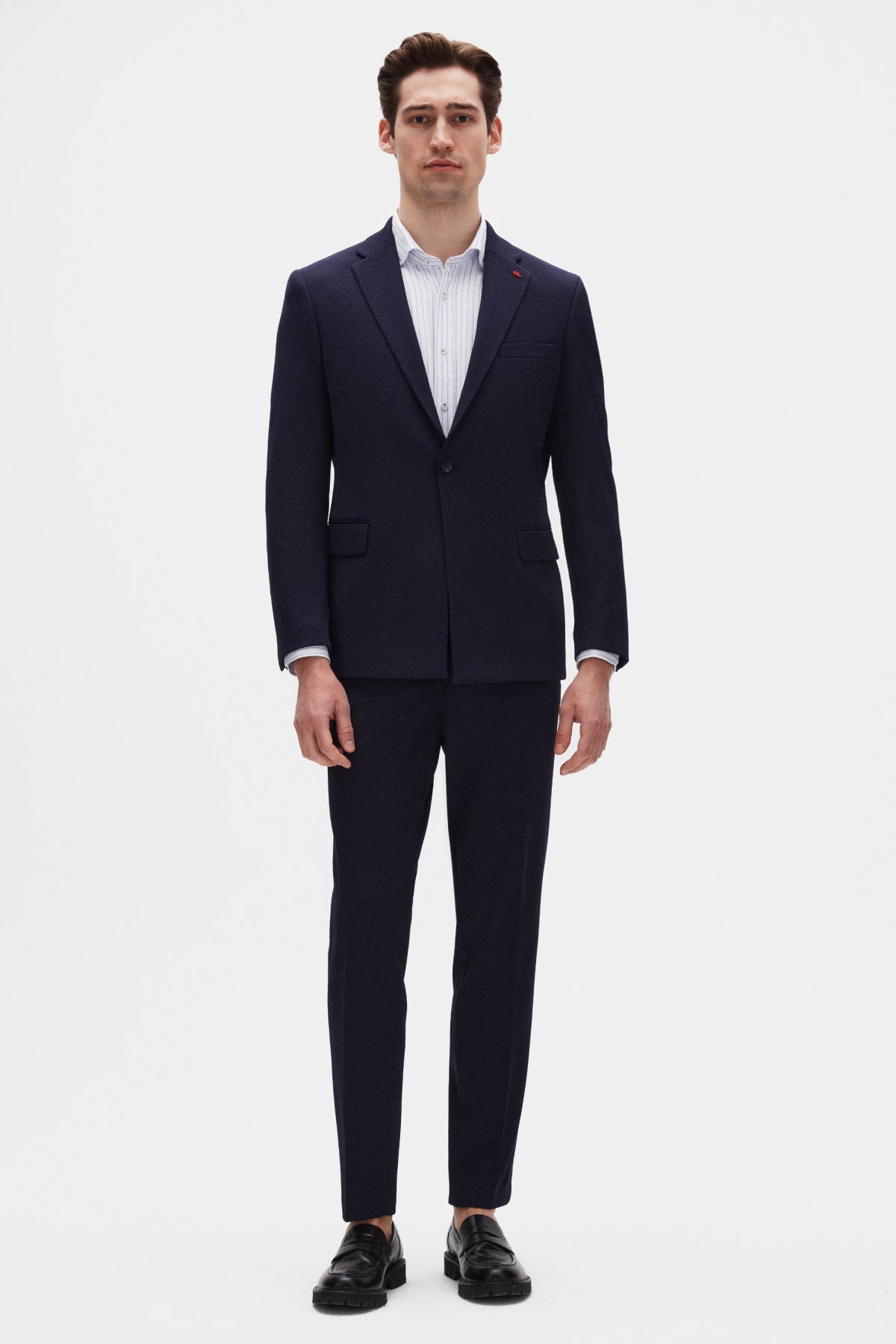 COSTUM TWN SLIM FIT - Bleumarin